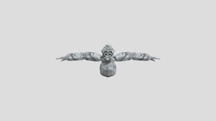 Gorilla Tag PlayerModel 3D Model
