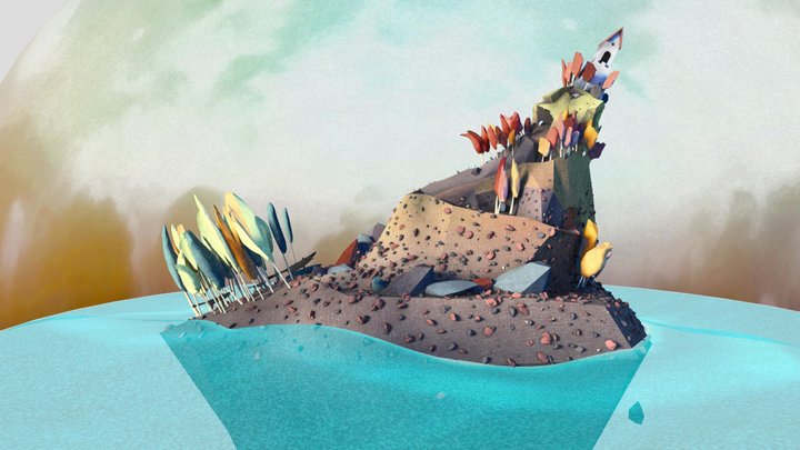 The Ogre Of The Hill 3D Model