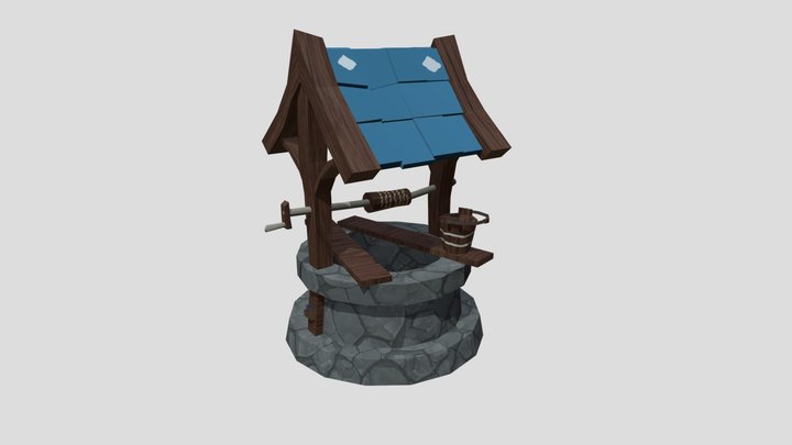 a well 3D Model