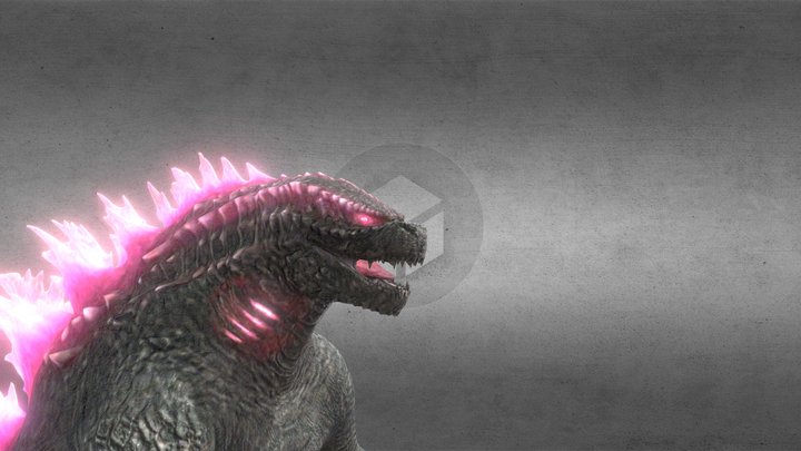 godzilla evolved 3D Model