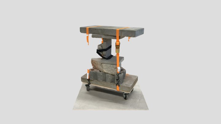 Centrum Vest Table 2 3D Model