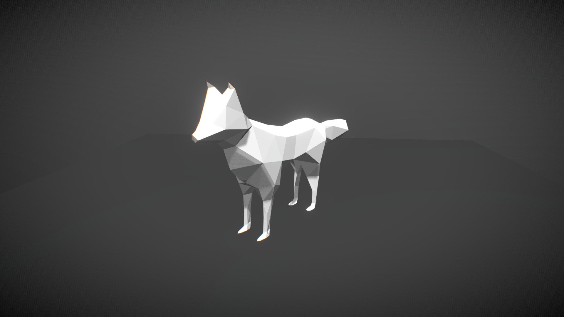 Low Poly Fox