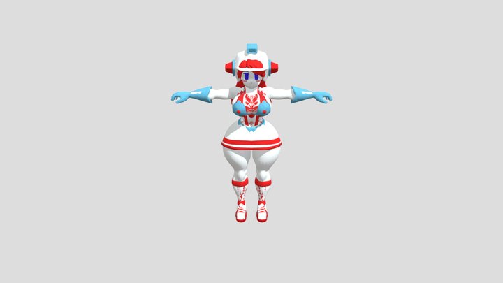 KM Ms Dig Dug 3D Model
