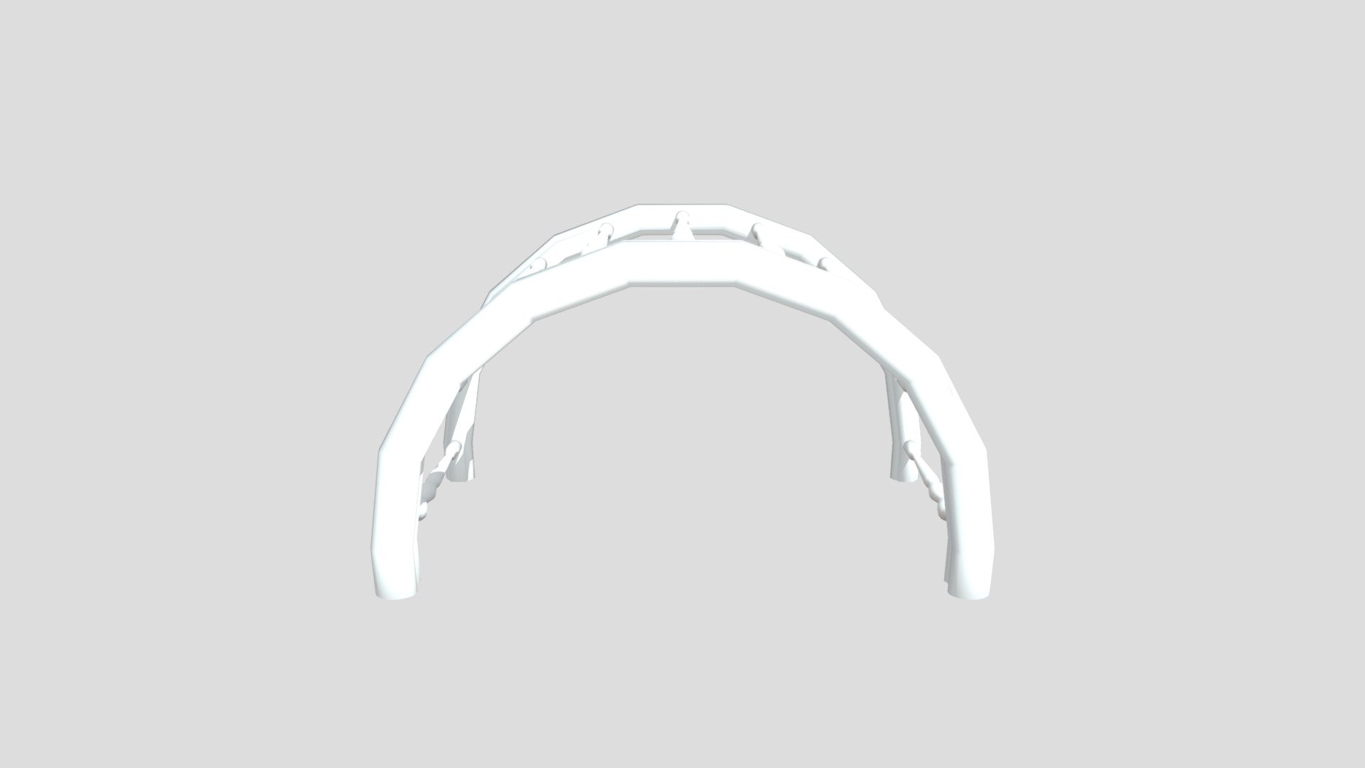 Semicircle handrail