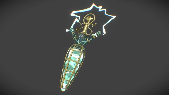 [Student Work] - The Electric Boost Potion 3D Model