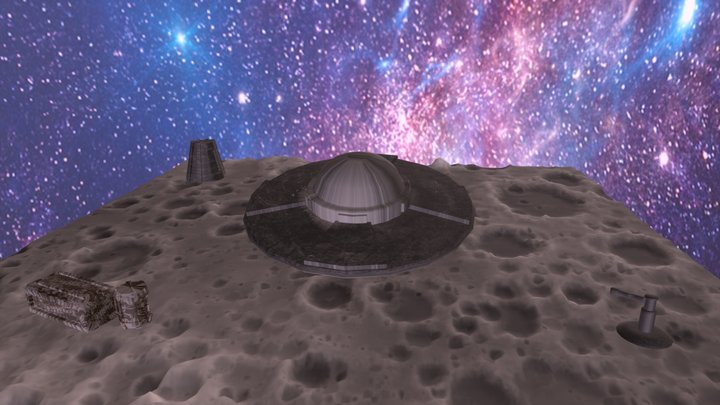 3D Environment Textured 3D Model