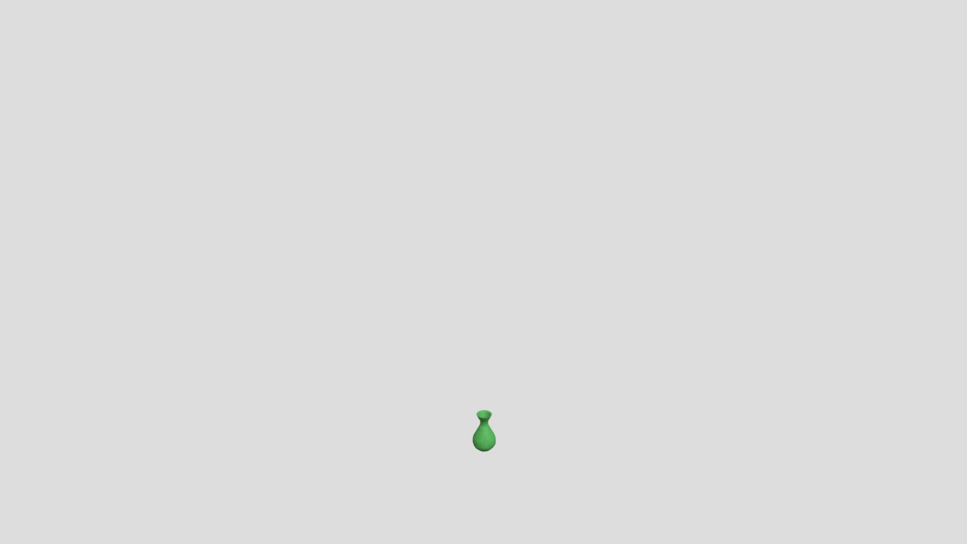 Flower Vase LOW POLY