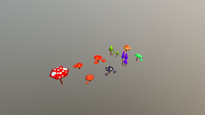 Cogumelo 3D Model