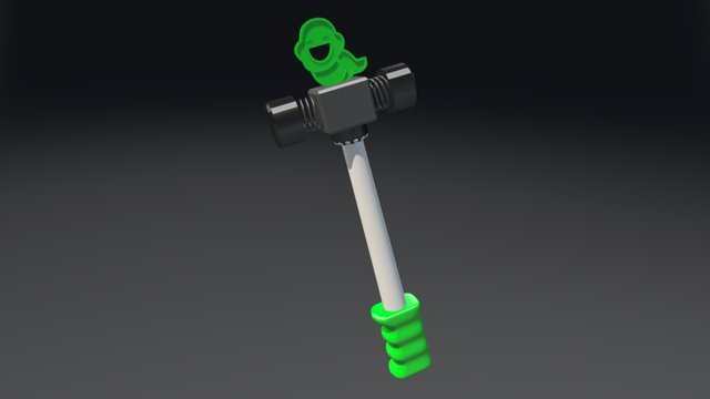 Pogo Hammer 3D Model