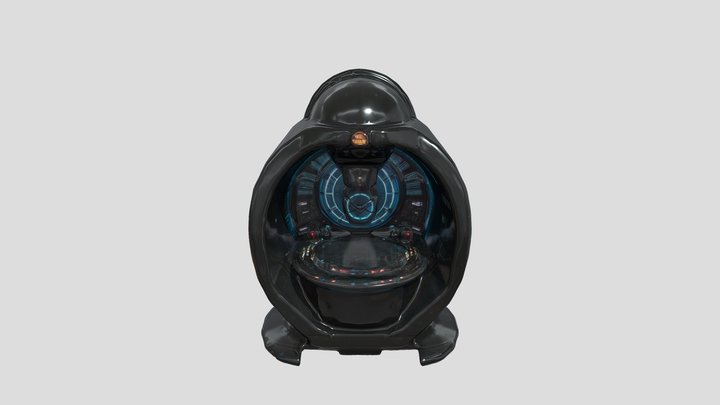 Time Machine console 3D Model