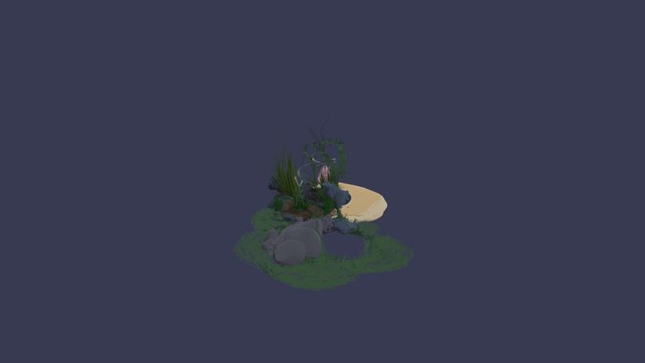 magic pond 3D Model
