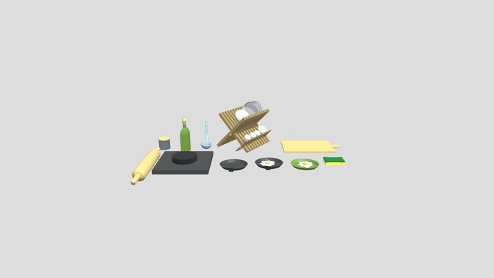 Kitchen Object 3D Model