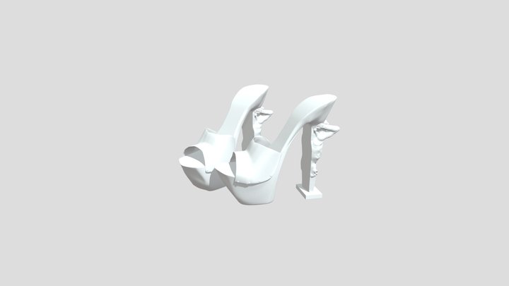 Cariatide shoes 3D Model