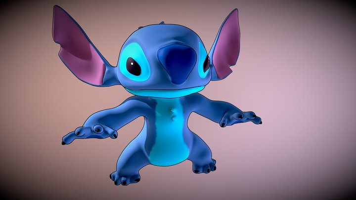 Stitch 3D Model
