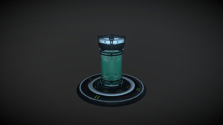 scifi capsule 3D Model