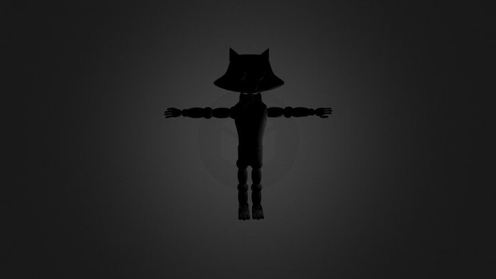 Suger The Cat Wip 3D Model