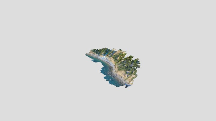 beach 3D Model