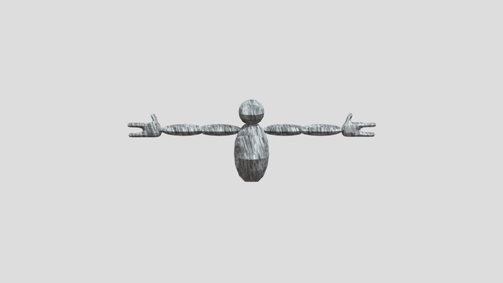 A free player model rigged (give me credit) 3D Model
