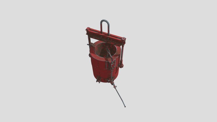 钢包 3D Model
