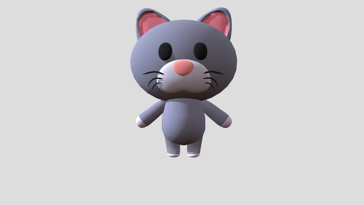 low poly mouse – Gratis 3D-model STL
