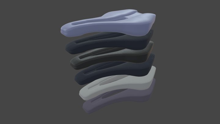 Assento de Bicicleta 3D Model