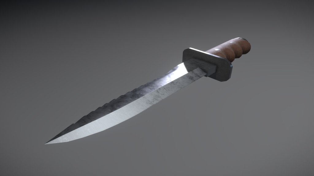 Couteau - 3D model by ifar [5a87f09] - Sketchfab