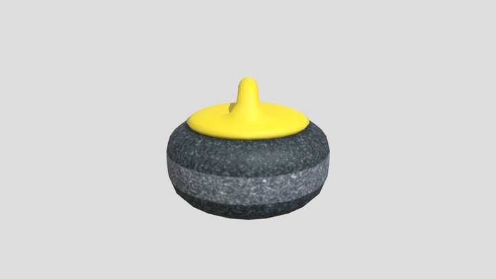 [Paper Mario: Sticker Star] Curling Stone – Kostenloses 3D-Modell STL