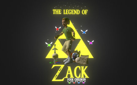 zack as Link 3D Model