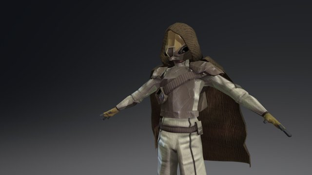Some Spaceman 3D Model