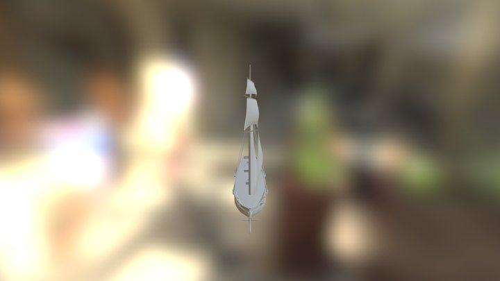USS Amistad 3D Model