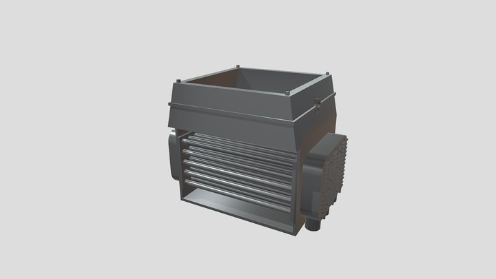 Kondenzátor 3D Model