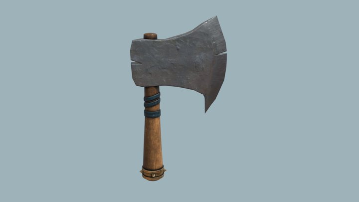 ancient axe 3D Model