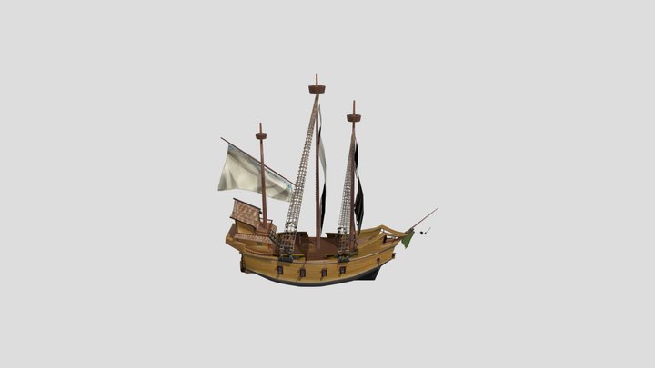 Pirate_ship 3D Model