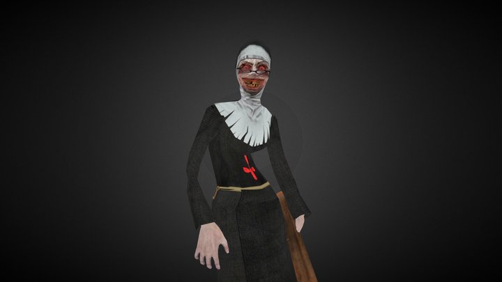 Evil Nun 1 3D Model