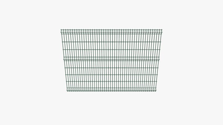 3D панель, 1.73х2.5 м для 3D забора 3D Model
