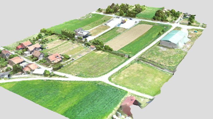 Bukovac Road Serbia 3D Model