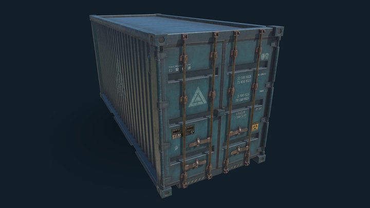 Container 3D Model