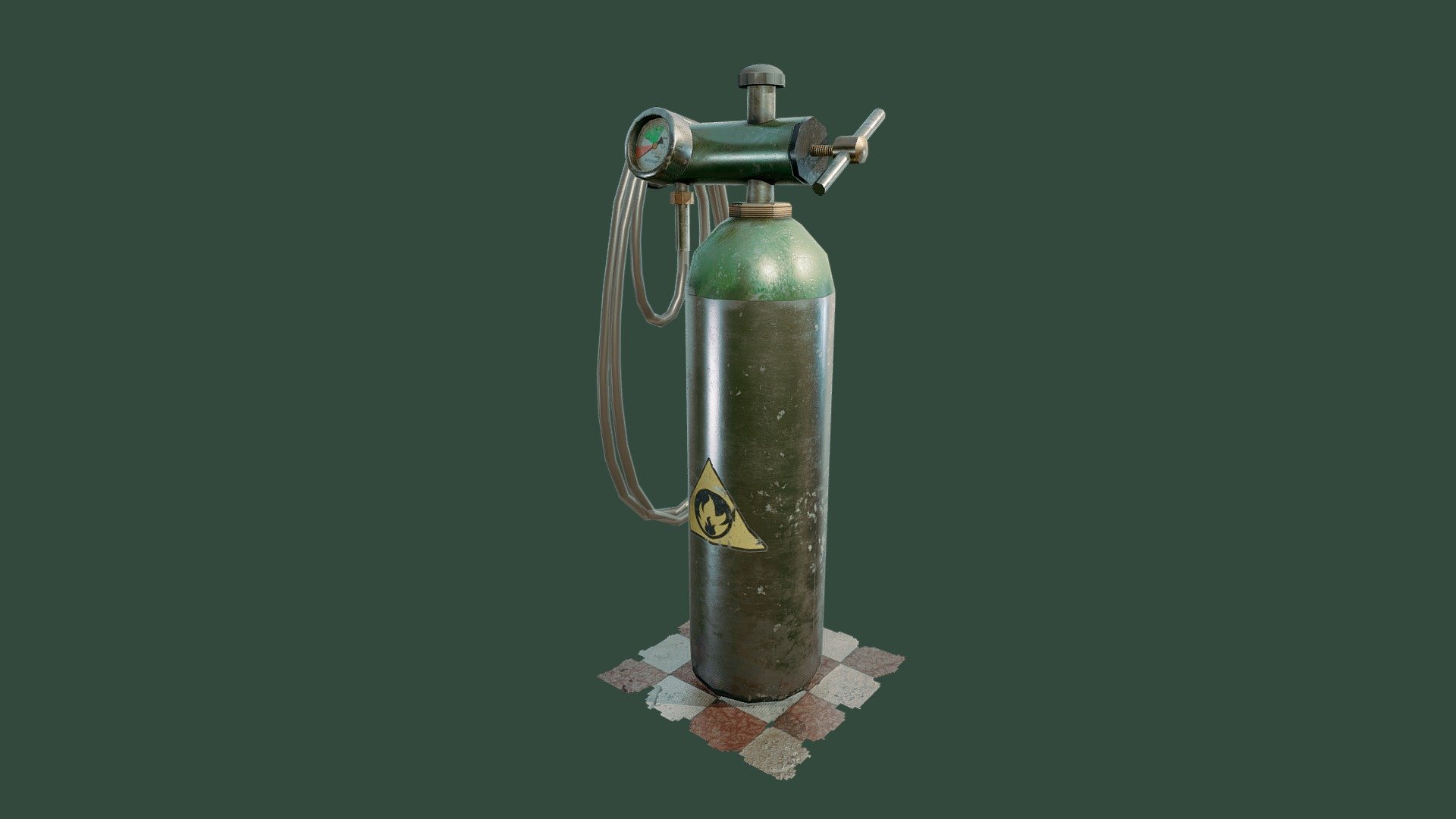Oxygen tank - Download Free 3D model by Naira (@naira001) [5a8bfe7] Oxygen tank - Download Free 3D model by Naira (@naira001)