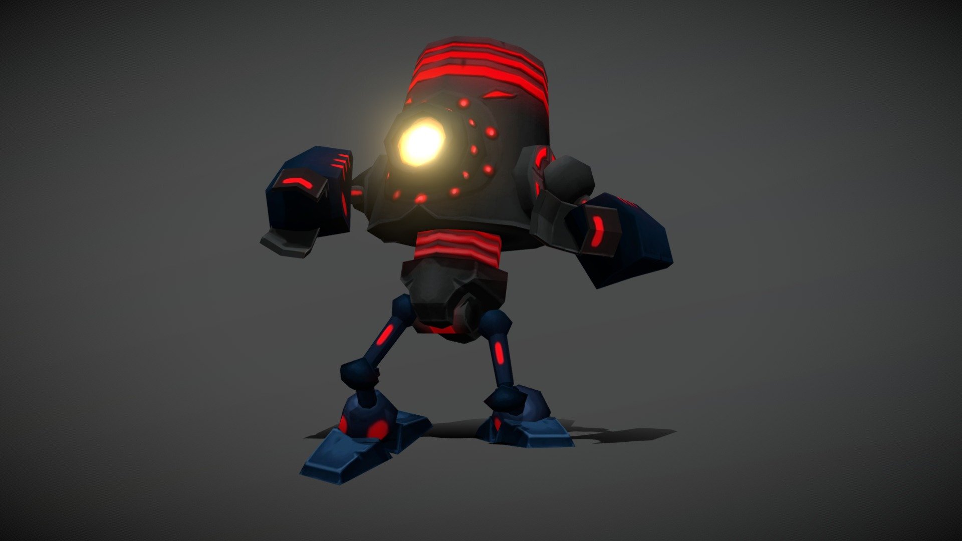 3DRT - Chibii robot - 05 - 3D model by 3DRT.com [5a8c00d] - Sketchfab