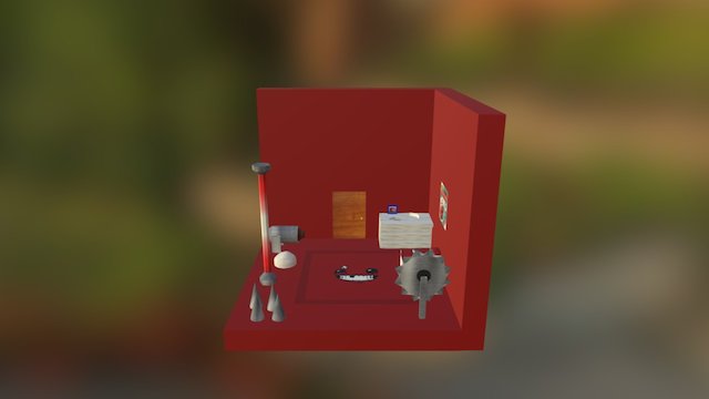 Super Meat Boy Bedrooom 3D Model
