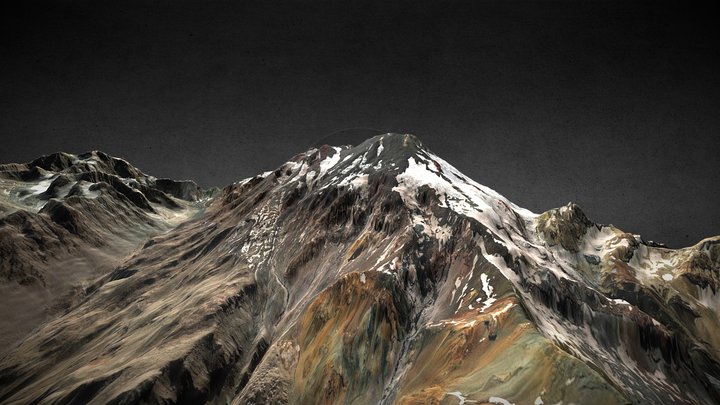 Vn. San José, Chile 3D Model