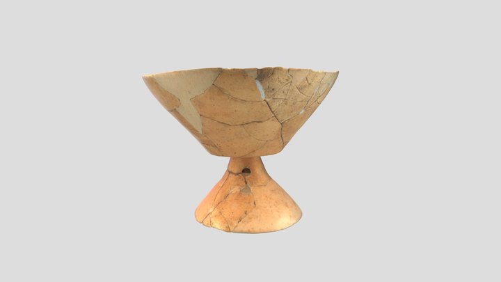 深橋前遺跡有段高坏 3D Model