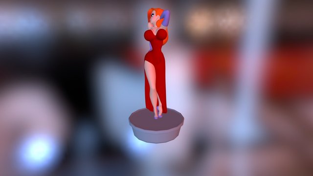 Jessica on Stage 3D Model