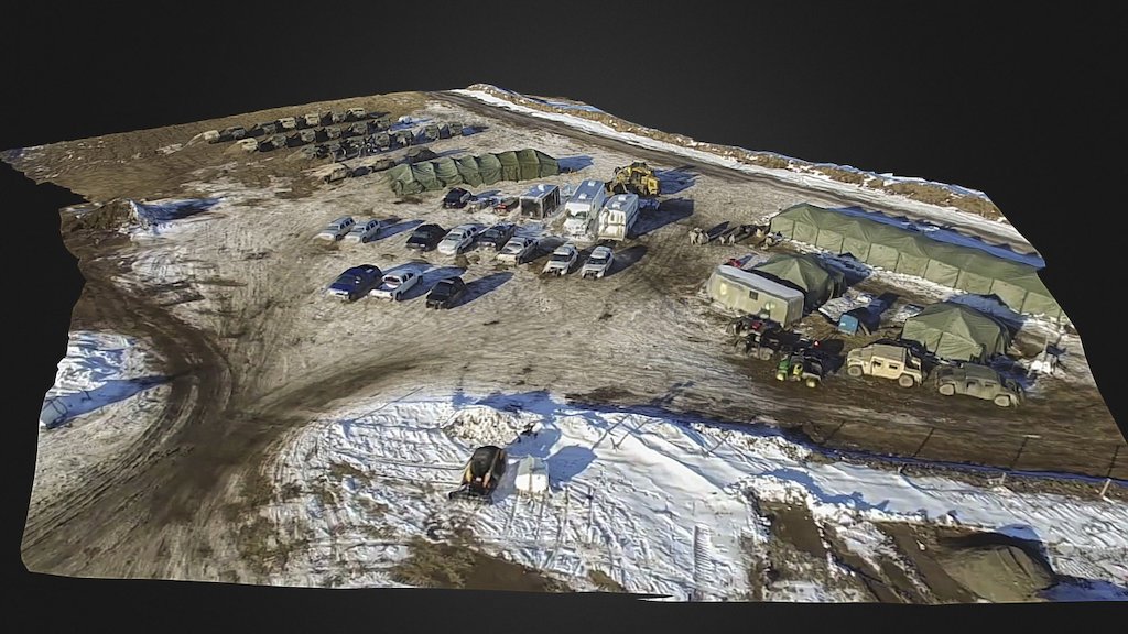 Dakota Access Pipeline: Militarized Encampment