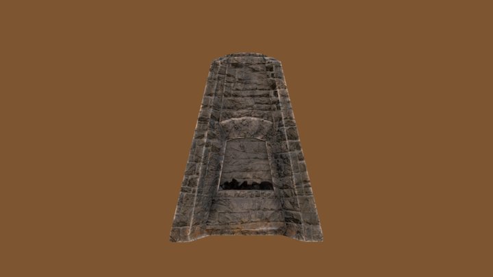 Stone Furnace 3D Model