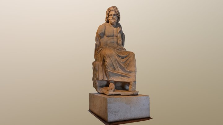 Jupiter of the Villa Quintilii 3D Model