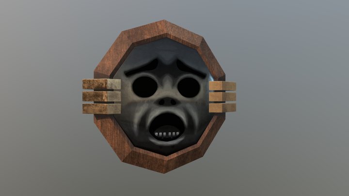 Ikana Mirror Shield 3D Model