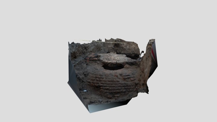 Archeologische opgraving - Beerput 3D Model