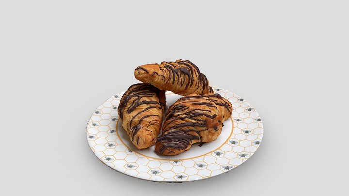 Croissant Plate