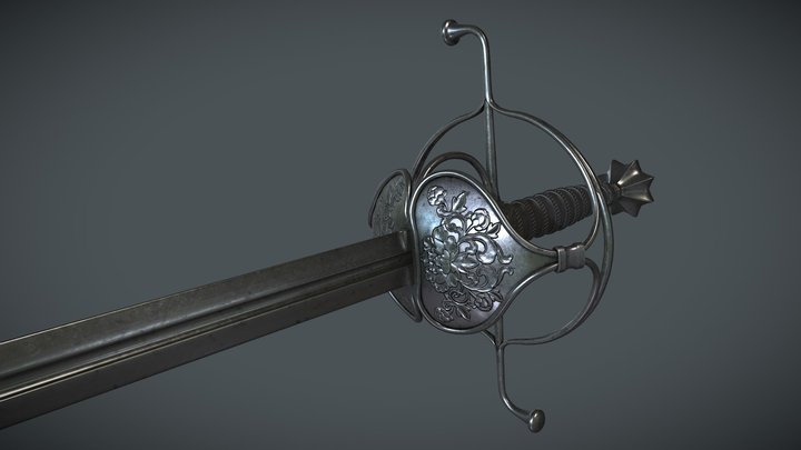 Rapier Model 3D Model